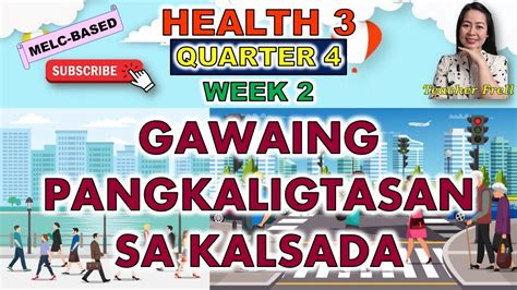 gawaing pangkaligtasan sa kalsada drawing|Health 4Q4 .